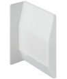 TAPA PLASTICO COLGADOR BLANCA