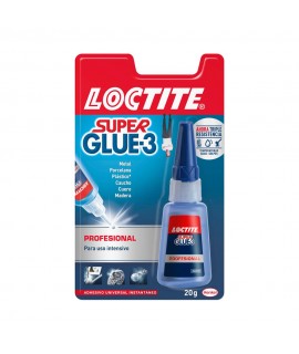 Loctite Super Glue-3 Precisión, pegamento transparente de máxima precisión,  pegamento instantáneo triple resistente, adhesivo universal con goteo