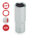 VASO HEXAGONAL 3/8 CrV S/L 17MM
