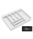 Cubertero Optima para cajón de cocina Vertex/Concept Plástico blanco