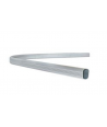 TUBO ESQUINERO OVAL TA6 30X1MT PLATA
