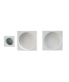 KIT CAZOLETAS CUADRADAS CIEGAS+DEDAL BLANCAS