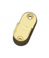 SOPORTE TUBO 7-30X15 ALUMINIO ORO (N)