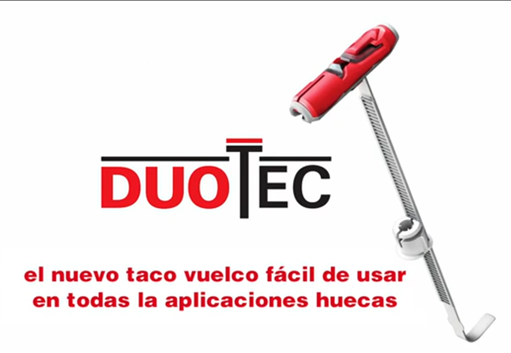 Taco para pladur Grandes cargas Duotec 