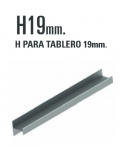 PERFIL H 19 (BARRAS DE 3M.) €/Metro