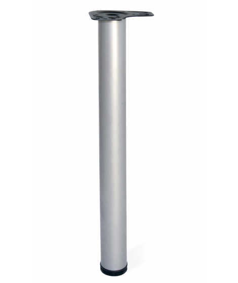 EDGAR - Pata económica para mesa regulable de 71 a 75 cm. (Ø60 mm.)