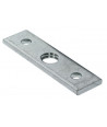 PLACA ATORNILLAR GALV. M8/60X17 MM