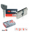 CILINDRO CISA SERIE ASIX P8 LEVA LARGA SEG. ZINC.