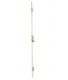 CERRADURA TESA 3 PUNTOS DE SEGURIDAD ( GDK ) PLATA CERRADERO 45MM
