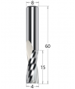 FRESA HELICOIDAL Z2 POS.    D4X15X60 S8  HM DX