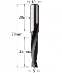 BROCA CIEGA PARA TALADRADORAS HM  D5X70    S10X30 DX