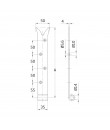 GOZNE GOTICO 7020-250 NEGRO (S)