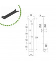 GOZNE GOTICO 7020-250 NEGRO (S)