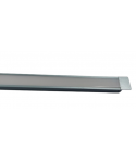 PERFIL LED DUAL Y CUBIERTA EMPOTRAR 2,5M