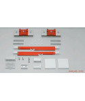 JGO. ACCESORIOS UNIKGLASS + ROLLGLASS + 50 KSC V8/10 SILVER