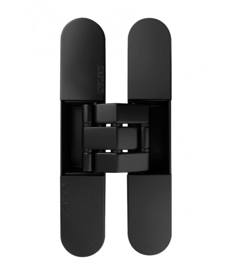 Bisagra de 7 pivotes invisible regulable 80/100 kg negra derecha-izquierda