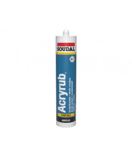 ACRYRUB negro Cartucho 310 ml.