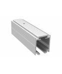 Perfil superior EXCELLENCE XL (techo). Alum. Anod. Plata mate. 3m EMB.2