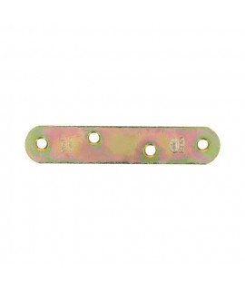 PLACA 2-60 ACERO BICROMATADO 57 X 16 X 1.5 MM  (N)