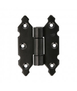 BISAGRA LIBRO FIJA 9010-90X60X3 NEGRO(S)