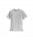 CARHARTT CAMISETA K87 DE MANGA CORTA AJUSTE RELAJADO Y BOLSILLO GRIS