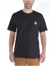 CARHARTT CAMISETA K87 DE MANGA CORTA AJUSTE RELAJADO Y BOLSILLO NEGRA