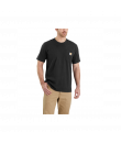 CARHARTT CAMISETA K87 DE MANGA CORTA AJUSTE RELAJADO Y BOLSILLO NEGRA