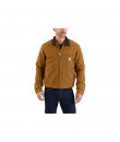 CARHARTT CHAQUETA DETROIT CON FORRO DE MANTA DE PATO DE AJUSTE RELAJADO MARRON