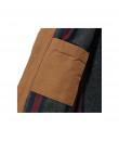 CARHARTT CHAQUETA DETROIT CON FORRO DE MANTA DE PATO DE AJUSTE RELAJADO MARRON