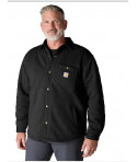 CHAQUETA CAMISA ACOLCHADA CON BROCHES DELANTEROS
