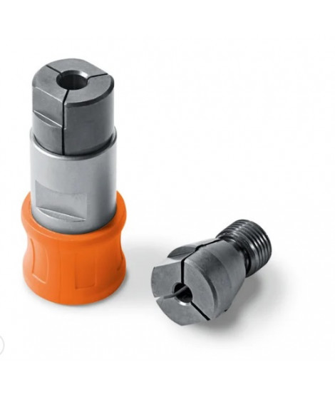 Adaptador para roscado con pinzas