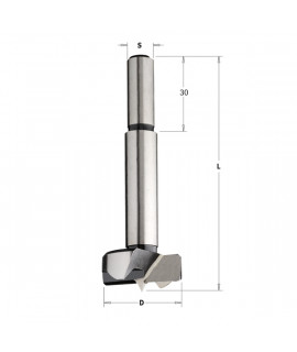 BROCA DE MANGO CILINDRICO   KSS D12X90  S10X30  DX