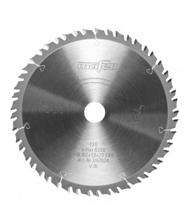 Hoja de sierra GT 162 x 1,2/1,8 x 20 mm, Z49-7, 6WZ/FZ, para cortes finos de madera, tableros