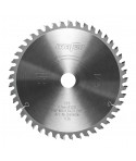 Hoja de sierra HM 160 x 1,2/1,8 x 20 mm, Z45, 2FZ/TR, para tableros estratificados