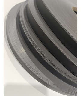 CANTO 23MM GRIS ANTRACITA LISO 0,8 (150 M)