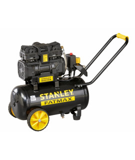 COMPRESOR SILENCIOSO FATMAX STANLEY 1,5 HP 24LTRS.